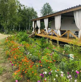 Котедж на березі озера в українському етно-стилі з басейном та релакс зоною фото №2