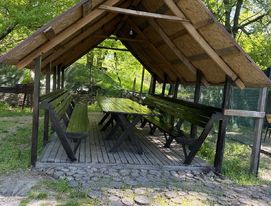 Беседки возле воды с мангалом, риболовля, чан, Гидропарк фото №5